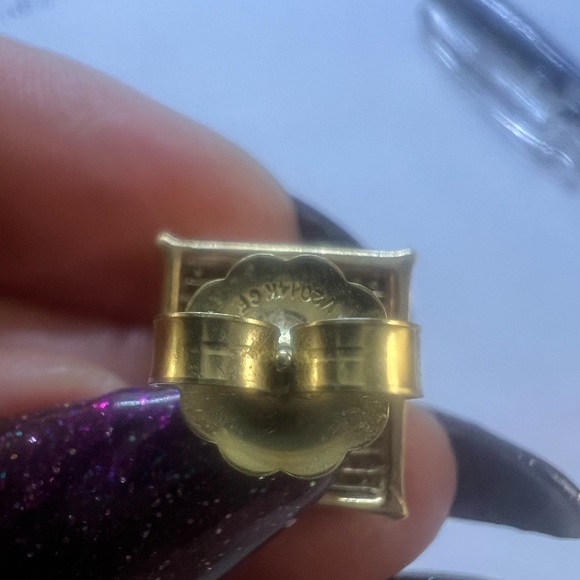 Yellow Diamond Earrings - Picture 7 of 11